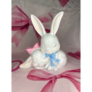Coquette Easter Bunny Couple